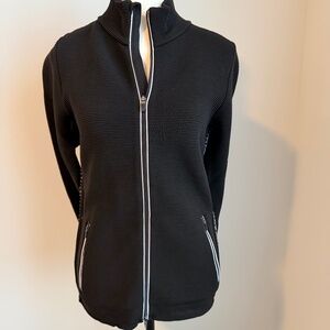 Like New Newland Black/ White innovative technical sweatshirt SZ M